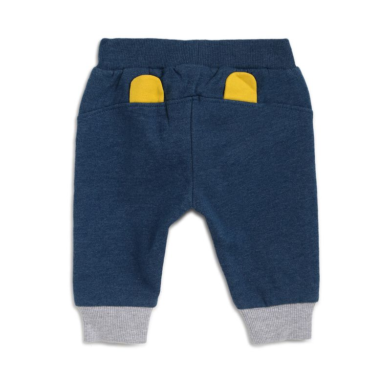 Boys Medium Blue Fleece Sweatpants image number null